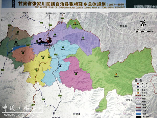 张家川高清地图图片