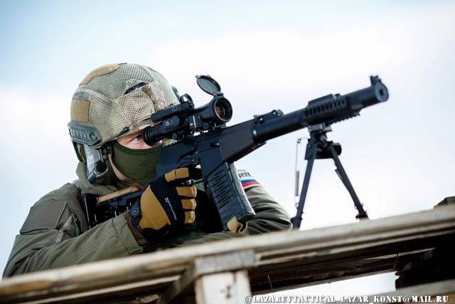 俄罗斯微声狙击步枪图片