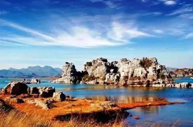 沾 益 海 峰 湿 地 沾益海峰湿地有着"云南小桂林"之誉,这里水草肥美