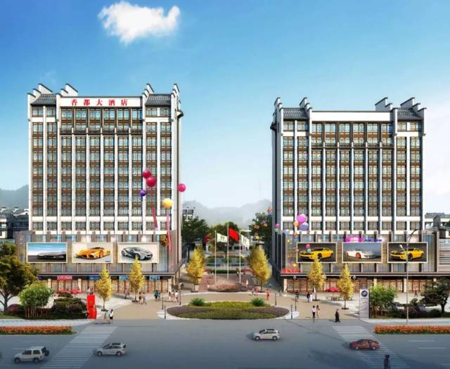 香都大酒店外观 ▼低调的奢华大概就是这样吧