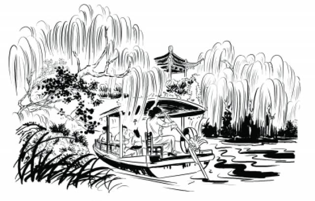 这与当年隋炀帝开凿大运河有关.