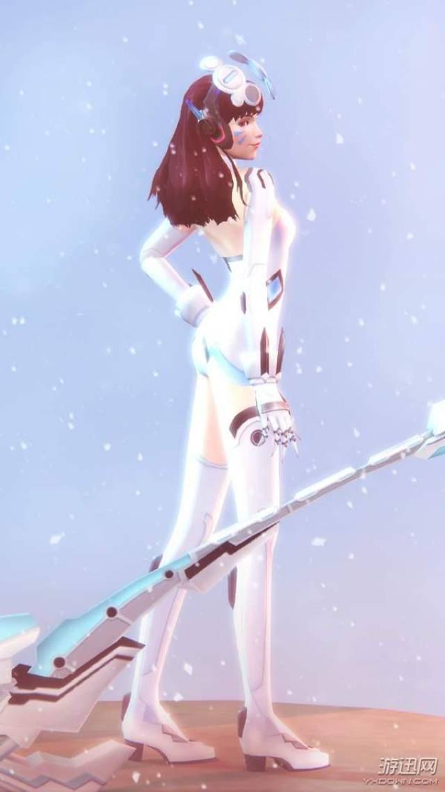 大触绘《守望先锋》3D同人图 黑百合最爱面包