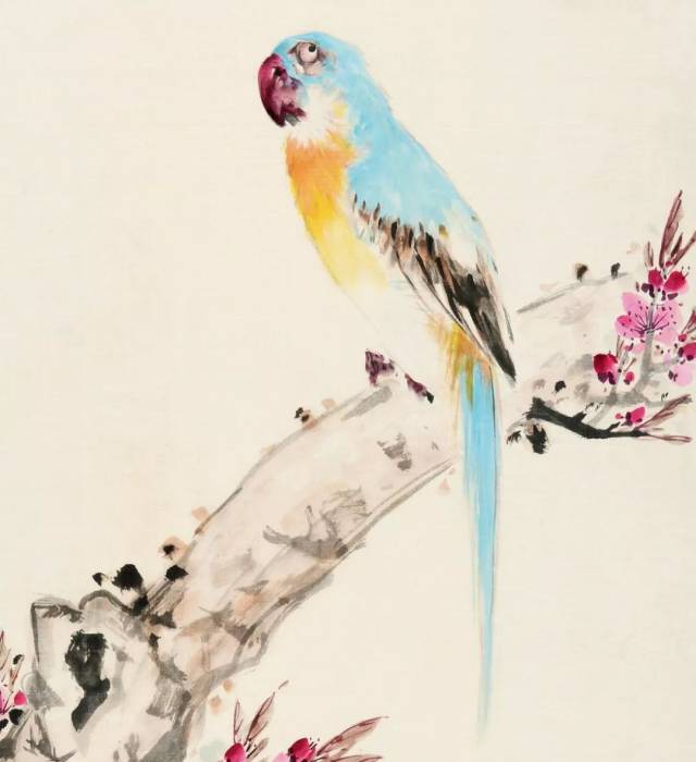 中国杰出的美术教育家,当代著名花鸟画家;萧朗自拜著名画家王雪涛为师