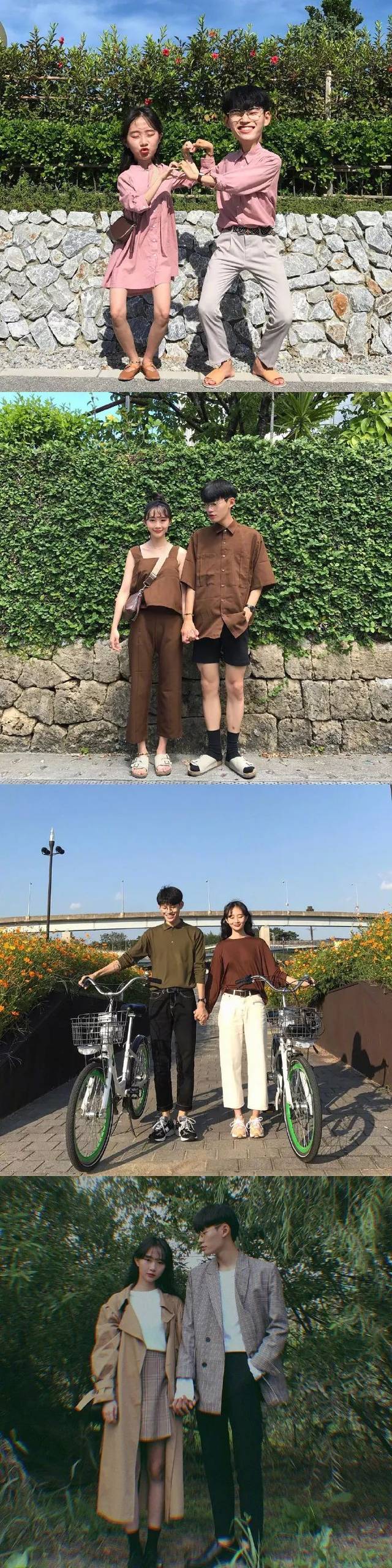 情侣出游拍照姿势大全,拍照不再只出剪刀手