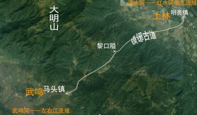 大明山风水宝地卫星图图片