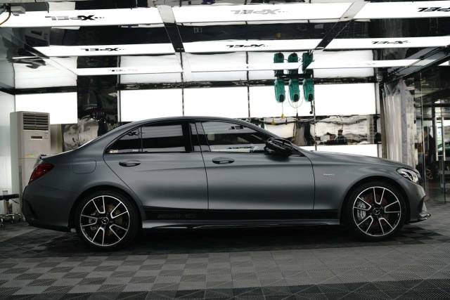 奔驰c43装贴xpel matte哑光系列专车专用漆面保护膜【南京宝卡】