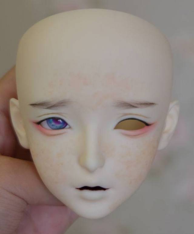 bjd娃娃新手妆面教程,手残党看完都能学会