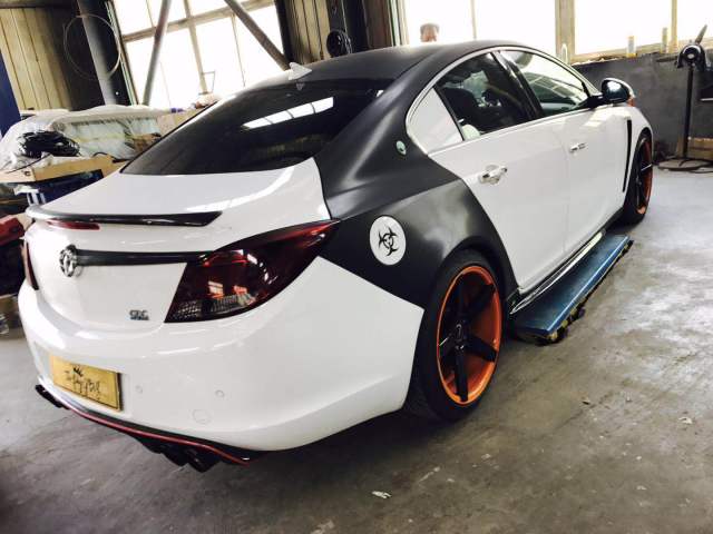 兄弟久等了 别克君威改装accu气动避震终于完美落地