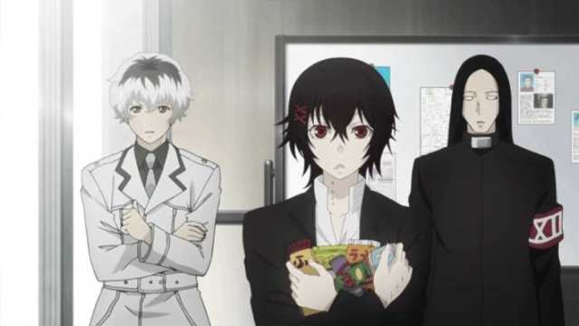 东京食尸鬼: 金木研穿上女装后的样子还是很可爱啊