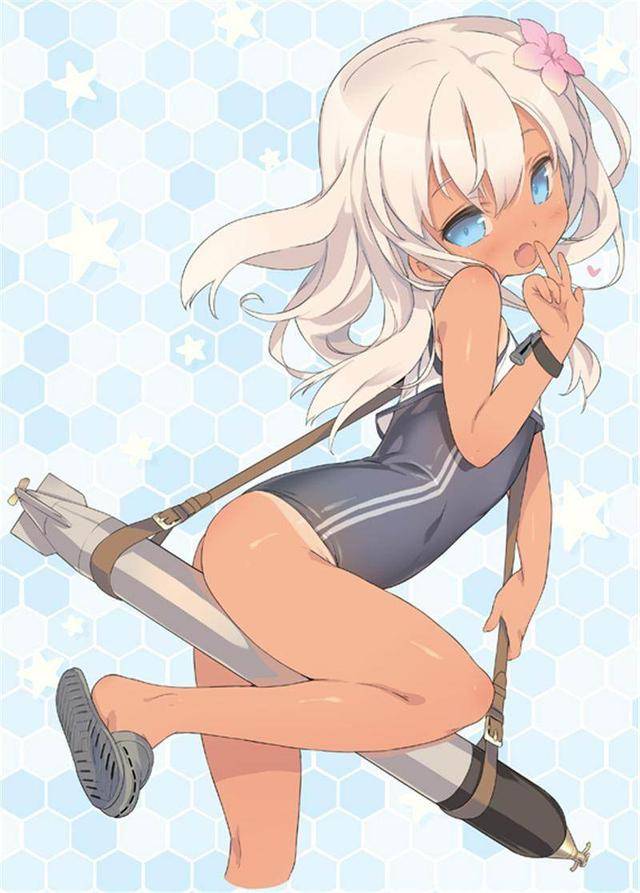 色气又神秘!二次元褐色肌角色美图盘点