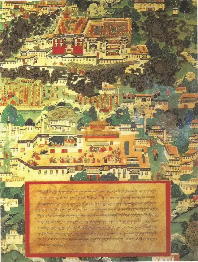 曝光布达拉宫珍贵壁画,见者转发增福