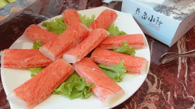 精选涮品:生吃蟹柳