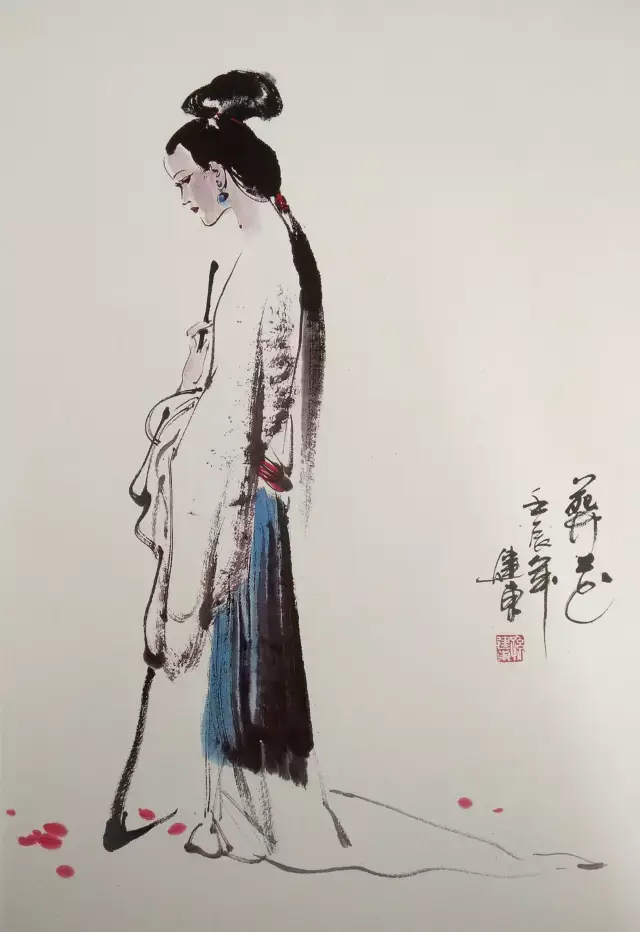 国画人物:写意人物画法步骤详解