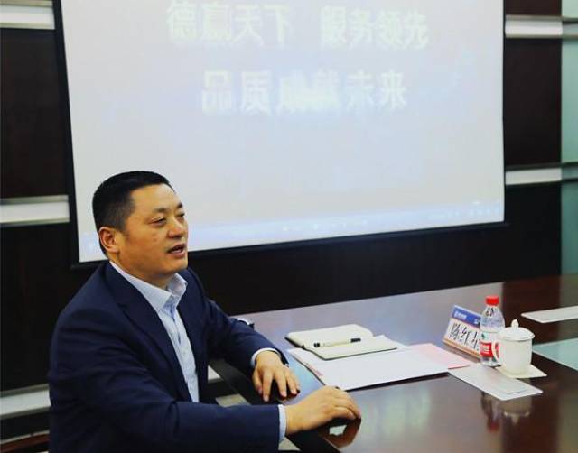 旬阳县县长陈红星希望陕汽帮助振兴旬阳装备制造业