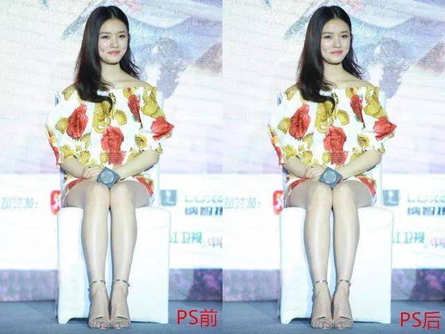 林允柳岩范宁,因为脚踝粗胖了10斤都不止.