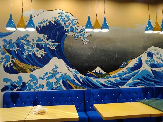 手绘墙绘这样画看这里谁看完都嫉妒