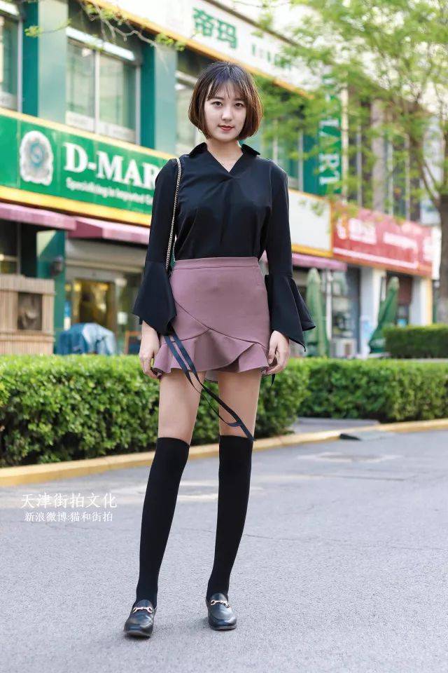 天津女孩的腿究竟可以有多长?