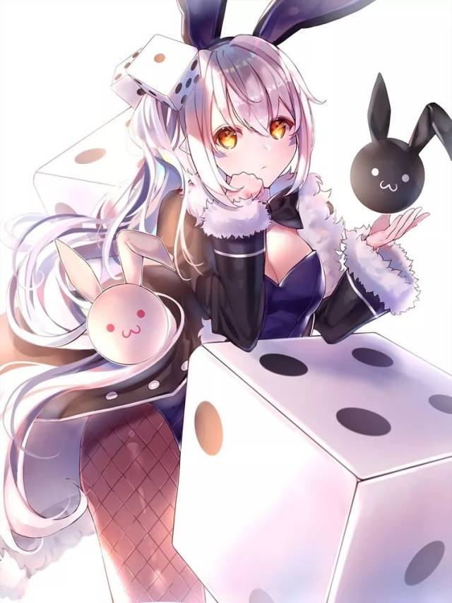 【动漫壁纸】白发银发美少女 赏析