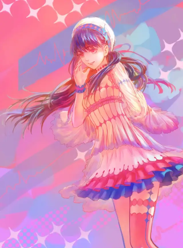 本期壁纸为"心华"