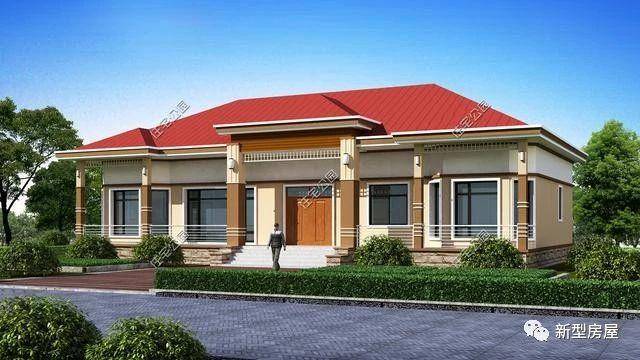 农村养老就选平层别墅下面5款平层别墅介绍给你