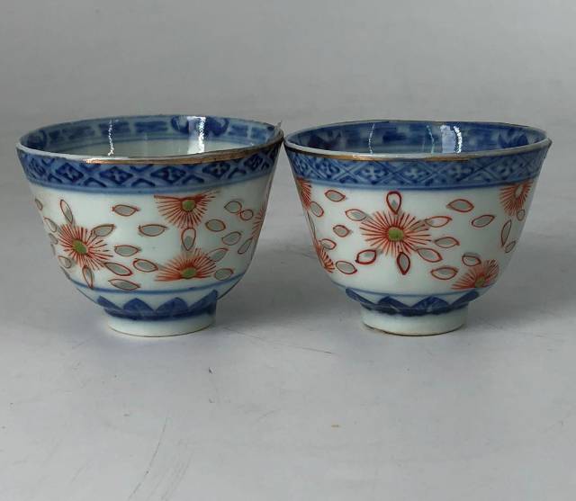 中国　清時代　康熙年製　玲瓏茶器　湯呑み5点　送料込み250626 中国 清時代 康熙年製 玲瓏茶器 湯呑み5点 送料込み250626 - メルカリ