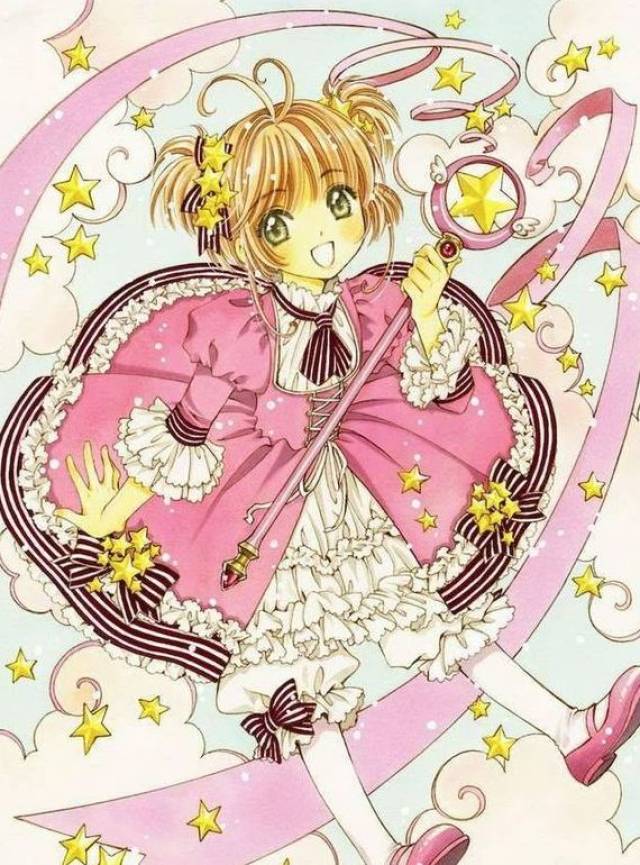 (连轮滑鞋都还原了喂~) 作为初代萌神 小樱的lolita形象也是相当可爱