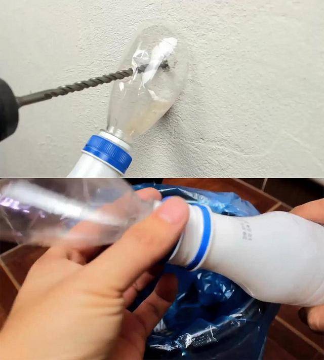 老爸巧手改造塑料瓶,做出来的接灰神器太实用了!套电钻上,完美