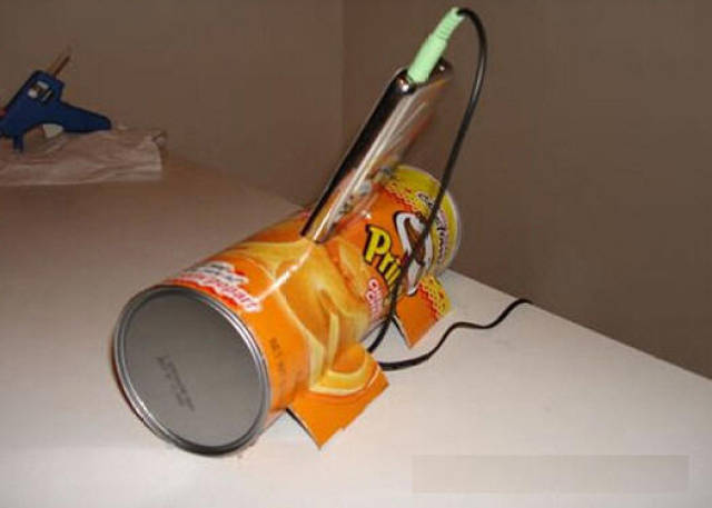 吃完的薯片桶的创意改造欣赏,想不到吧180426