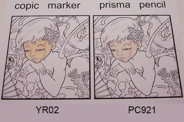 马克笔画画那么好看!走一波马克笔基本技巧~