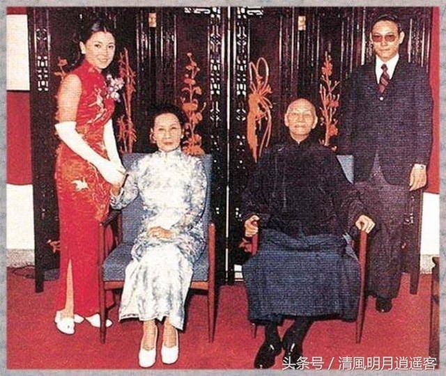 1973年蒋介石在孙子婚礼上拍下的人生最后一张相片