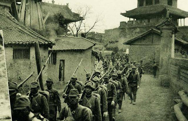 1938年鬼子进城的一组照片,表情狰狞让人恐怖