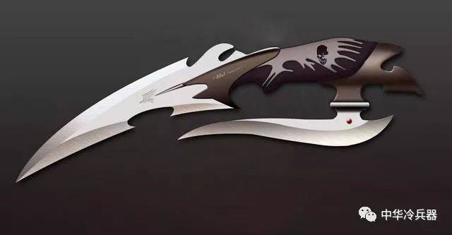 鲨鱼刀是由著名的联合刀具公司生产的一种匕首,采用优质的高碳钢制造