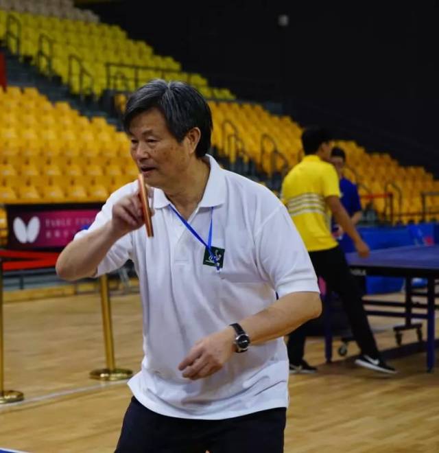 世界冠军齐宝香,许增财,张莹莹,国际乒乓球联合会国际裁判长孙麒麟为