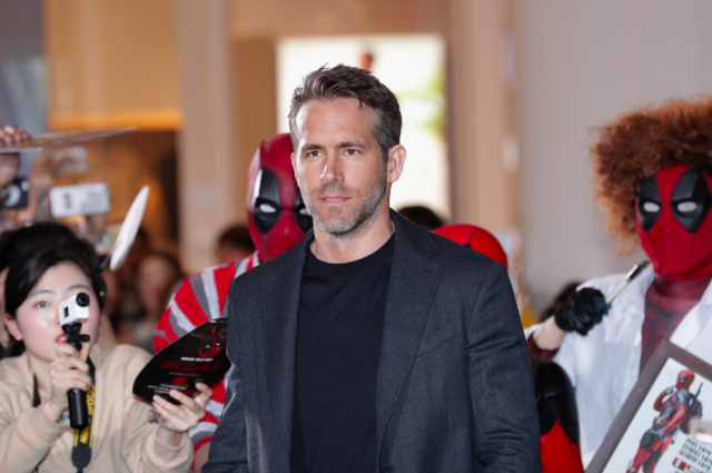 5月2日,好莱坞著名演员瑞安·雷诺兹现身韩国为电影《死侍2》做宣传