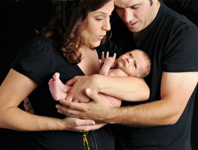 国外十张婴儿"尿崩"图片,让这些奶爸宝妈措手不及,太搞笑了!