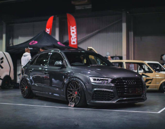 奥迪q3改装气动避震 蜕变 从低趴开始