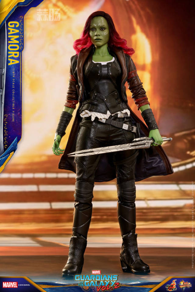 hottoys《银河护卫队2》卡魔拉1:6比例珍藏人偶