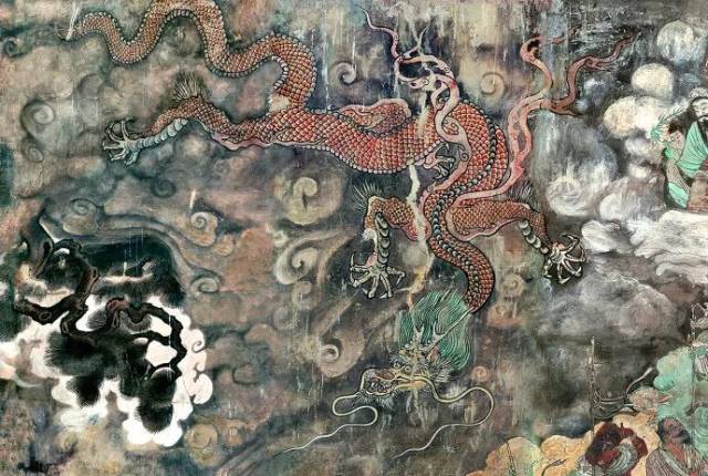 画龙高手,现代画龙最厉的画家,中画龙人炜华_大山谷图库