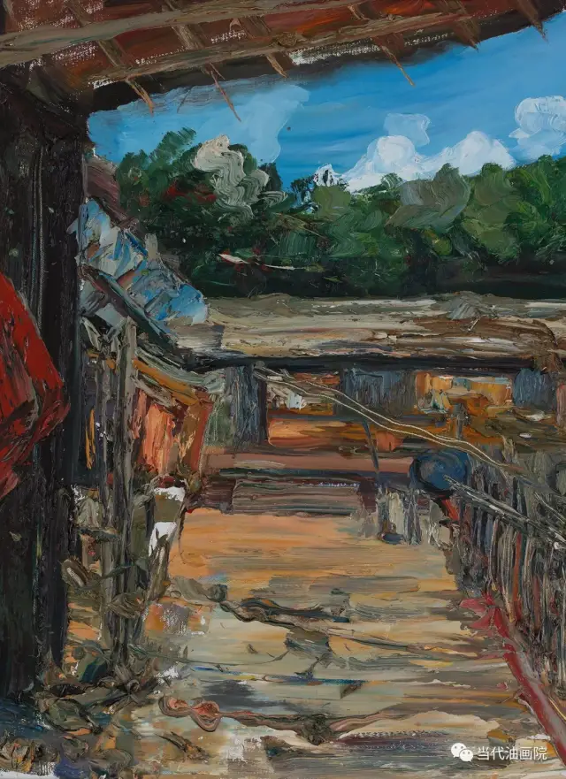 崔国泰 《老树》 120*160cm