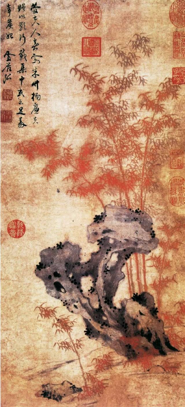明代画家|孙克弘达摩,花鸟作品赏析