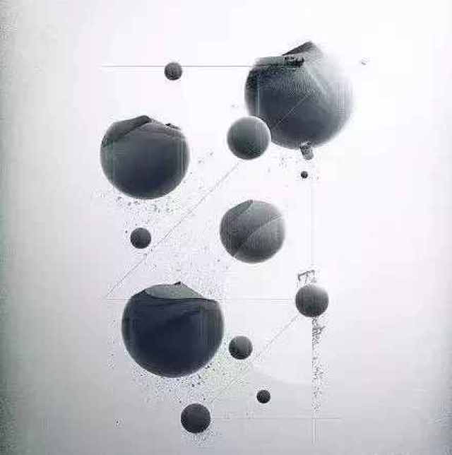 它是人为创造的自由构成形,可以随意运用各种自由的线来构成形态.