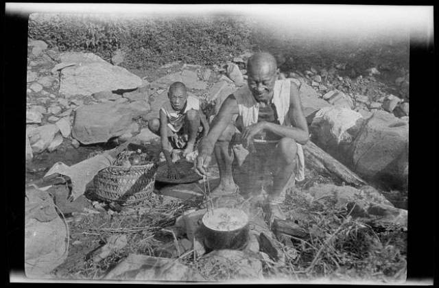 老照片: 百年前的四川苦力 四川人太能吃苦了