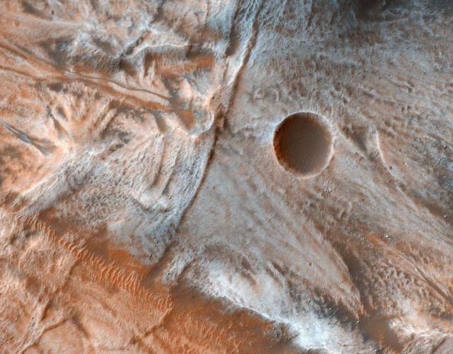 美国太空总署发布的火星高清照片美景极其震撼