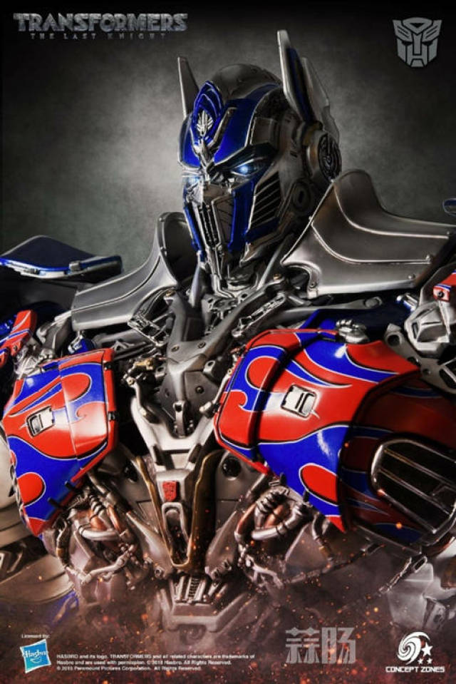 concept zones《变形金刚5:最后的骑士》 擎天柱雕像官图更新!