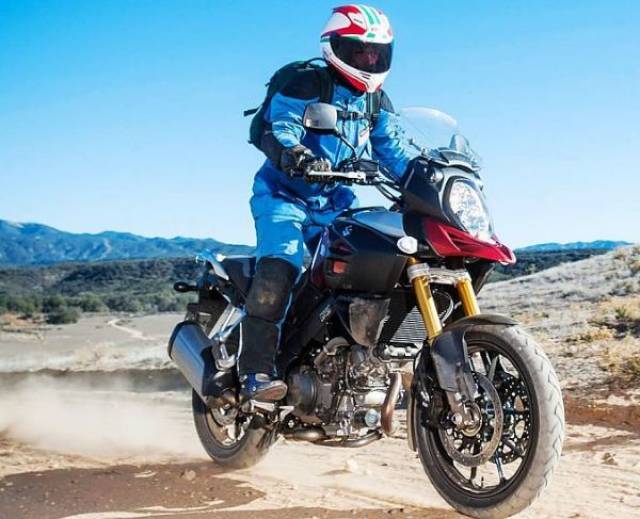 铃木dl1000拉力摩旅车测评.