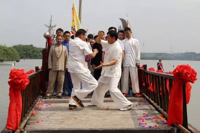 沙家浜江南船拳示范片正式开拍