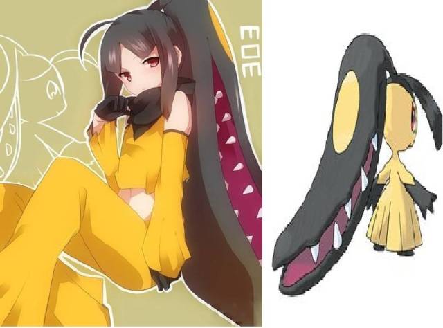 当神奇宝贝变成女孩子,网友:大师球拿来,我全都要