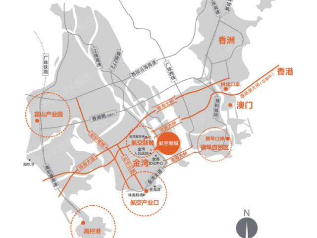 珠海未来"第二个主城区" 航空新城片区将晋级