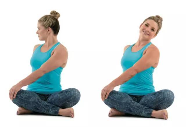 反正我练瑜伽是为了治疗颈椎病