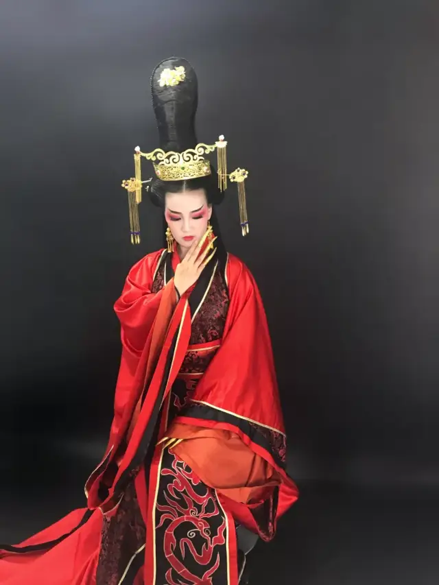 汉代妆发,汉朝造型妆容特点,汉朝的妆面和造型特点(第3页)_大山谷图库